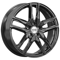 Литые диски Бомбей (КС1075) 6.500xR18 5x108 DIA60.1 ET52 BK для EXEED Lx Fwd