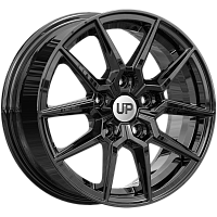 Литые диски Up117 (КС1049) 6.500xR15 5x100 DIA57.1 ET38 New Black для Toyota Will Vs