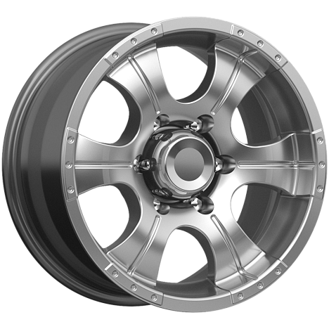 Байконур (КС465М) 8.000xR16 6x139.7 DIA111.6 ET0 дарк платинум
