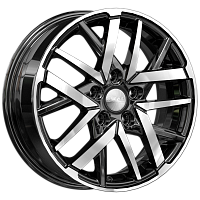 Литые диски БОСФОР (КЛ355) 6.000xR16 5x112 DIA57.1 ET45 алмаз для Volkswagen