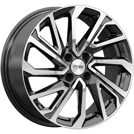 Неом (Vesta) (КС1172) 6.500xR16 4x100 DIA60.1 ET50 алмаз черный Неом (Vesta) (КС1172) 6.500xR16 4x100 DIA60.1 ET50 алмаз черный