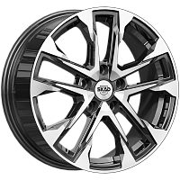 Литые диски АТАКОР (КЛ376) 7.000xR17 5x114.3 DIA67.1 ET43 алмаз