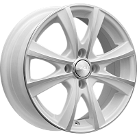 Литые диски МАЛЬТА (КЛ189) 6.000xR15 4x100 DIA67.1 ET45 алмаз-белый для Nissan