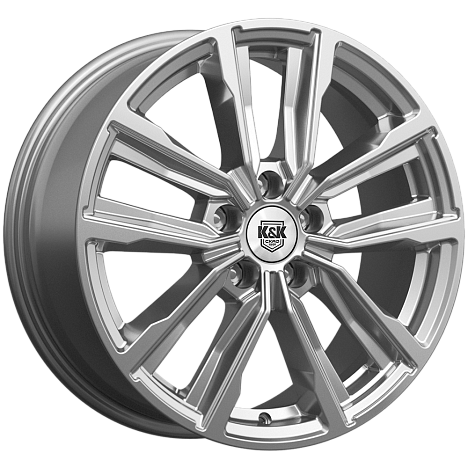 Лацио (КС964) 7.500xR17 5x114.3 DIA66.1 ET40 дарк платинум Лацио (КС964) 7.500xR17 5x114.3 DIA66.1 ET40 дарк платинум