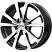 Бэнкс (КС645) 7.000xR17 5x112 DIA66.6 ET35 Блэк Джек Бэнкс (КС645) 7.000xR17 5x112 DIA66.6 ET35 Блэк Джек