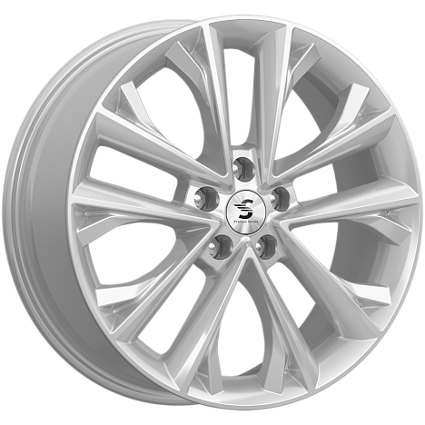 КР012 (18_Coolray) (КР012) 7.000xR18 5x114.3 DIA54.1 ET53 Elite silver КР012 (18_Coolray) (КР012) 7.000xR18 5x114.3 DIA54.1 ET53 Elite silver