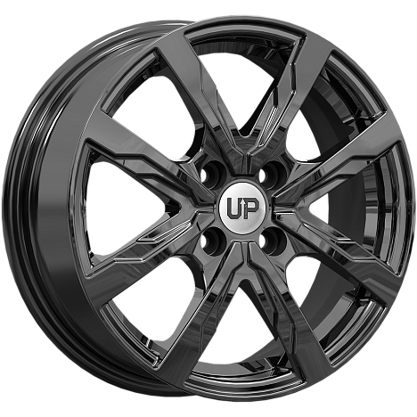 Up122 (КС1092) 6.000xR15 4x114.3 DIA66.1 ET40 New Black