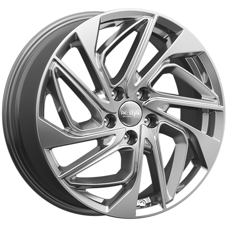 КС883 (ZV 18_Geely Atlas) (КС883) 7.000xR18 5x114.3 DIA60.1 ET45 дарк платинум