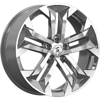 Литые диски КР015 (19_Peugeot 5008) (КР015) 7.500xR19 5x108 DIA65.1 ET42 Diamond gloss graphite для Peugeot 5008
