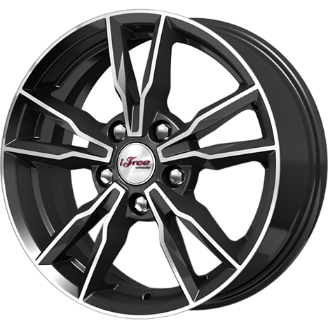Икигай (КС865) 6.500xR16 5x114.3 DIA60.1 ET45 Блэк Джек Икигай (КС865) 6.500xR16 5x114.3 DIA60.1 ET45 Блэк Джек