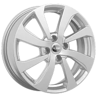 Литые диски КС893 (16_Rio X-Line) (КС893) 6.000xR16 4x100 DIA54.1 ET49 сильвер