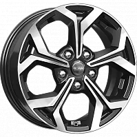 Литые диски КС878 (ZV 16_Jetta) (КС878) 6.500xR16 5x112 DIA57.1 ET50 алмаз черный для Audi A3 Sportback