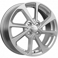 Литые диски КС861 (ZV 15_Solaris I) (КС861) 6.000xR15 4x100 DIA54.1 ET48 сильвер