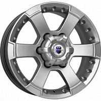 Литые диски M56 (КС593) 7.000xR16 6x139.7 DIA92.5 ET38 дарк платинум для Mitsubishi Pajero