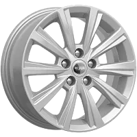 Литые диски КС937 (15_Polo CK) (КС937) 6.000xR15 5x100 DIA57.1 ET38 сильвер для Skoda Rapid
