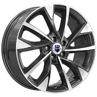 Литые диски Роквуд (КС900) 7.000xR17 5x115 DIA70.2 ET40 алмаз черный