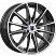 Пойнт Бланк-оригинал (КС884) (КС884) 6.000xR15 4x100 DIA60.1 ET50 алмаз черный SK